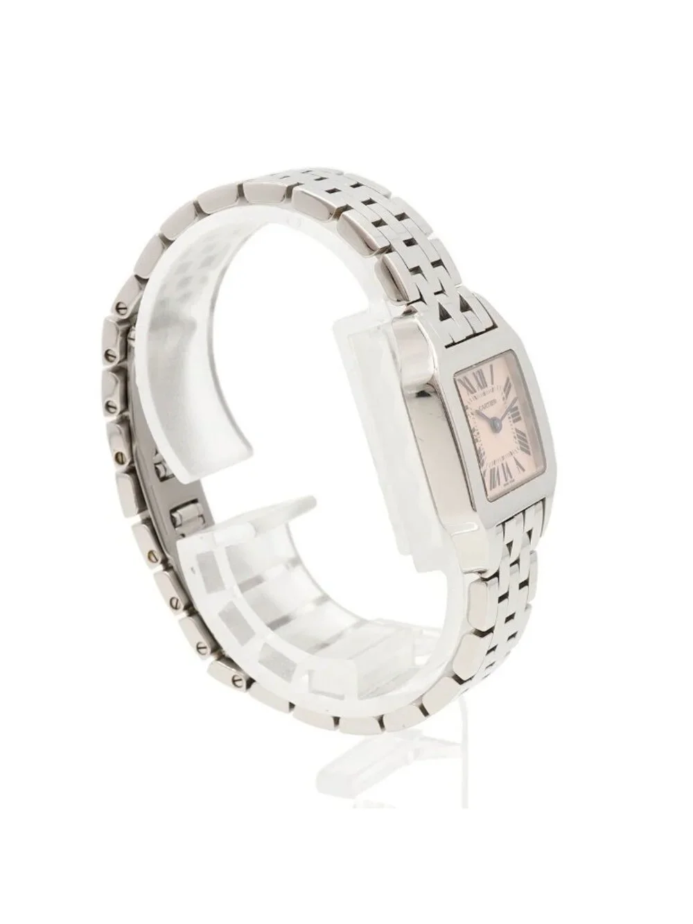 Cartier Santos Demoiselle SM Pink Dial Watch